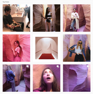 The 8 Best Campaigns of Social Media 2018 - Glossier Canyon - Sked Social