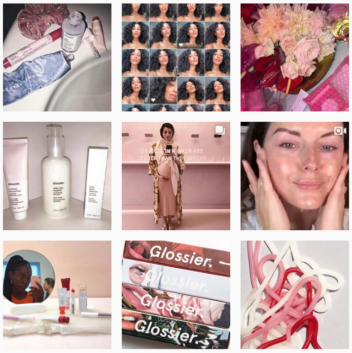 glossier marketing sked social - emma stone instagram followers