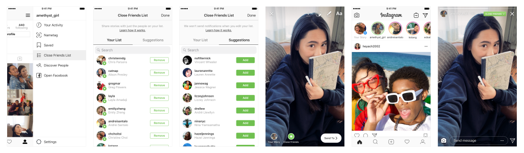 Instagram Updates - Close Friends Lists - Sked Social