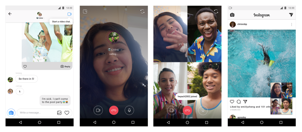Instagram Updates - Video Chat - Sked Social
