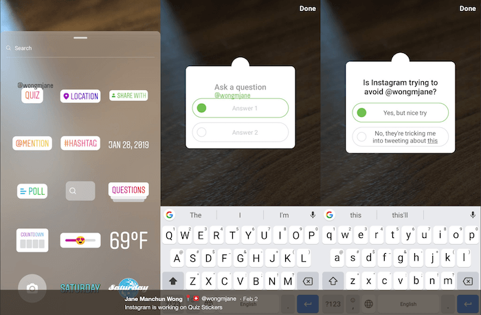 instagram quiz feature in social media news sked social - matt navarra on twitter instagram is now restricting accounts that