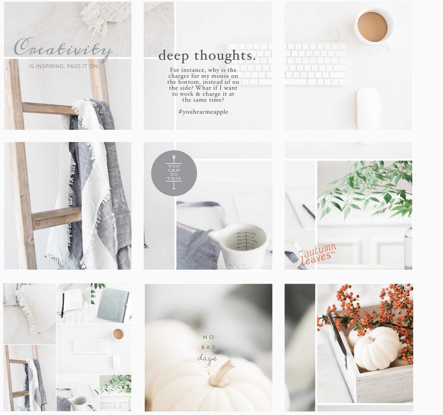 instagram layout ideas