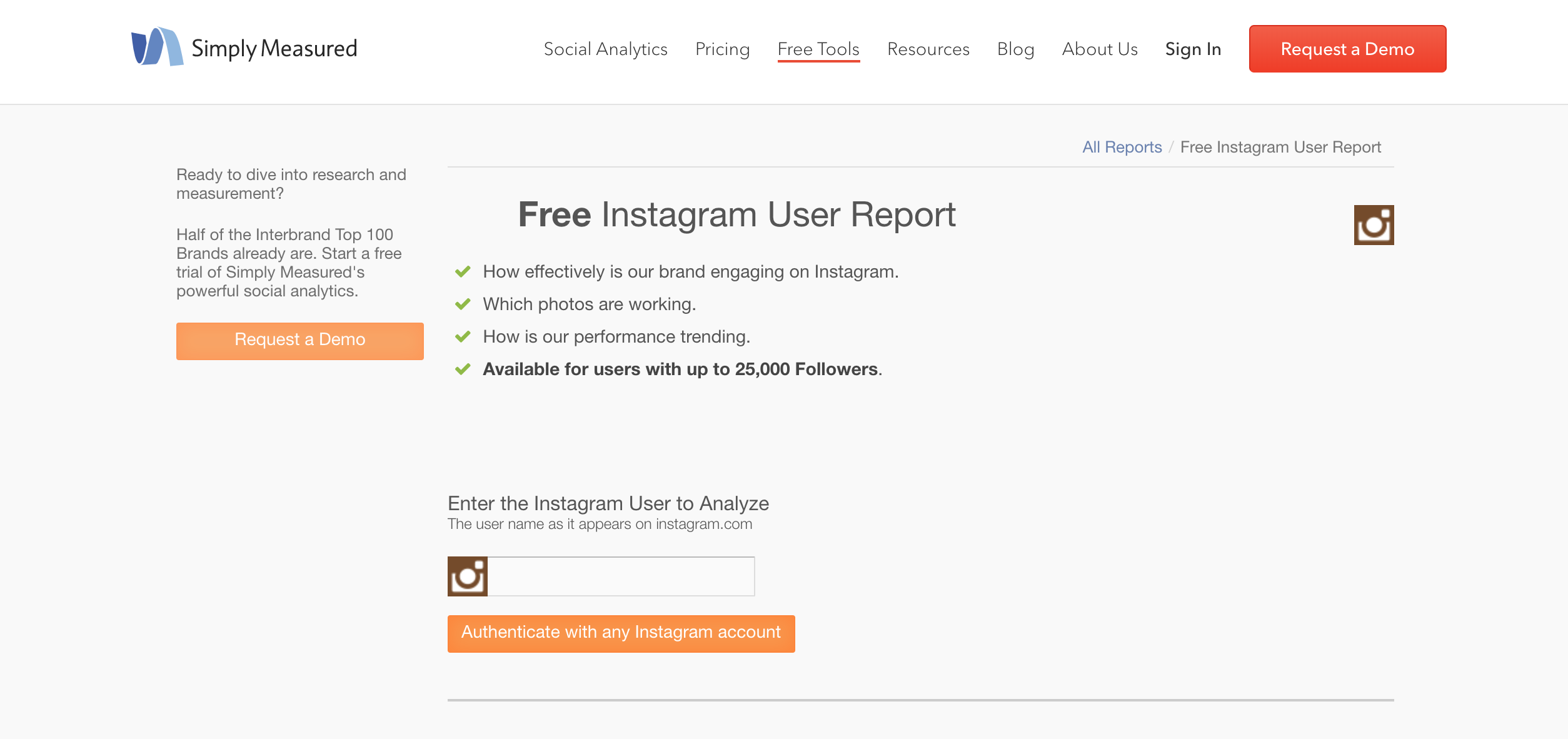 simply measured instagram analytics tools - free social followers instagram net